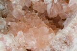 Sparkly, Pink Amethyst Geode (Half) - Argentina #147960-1
